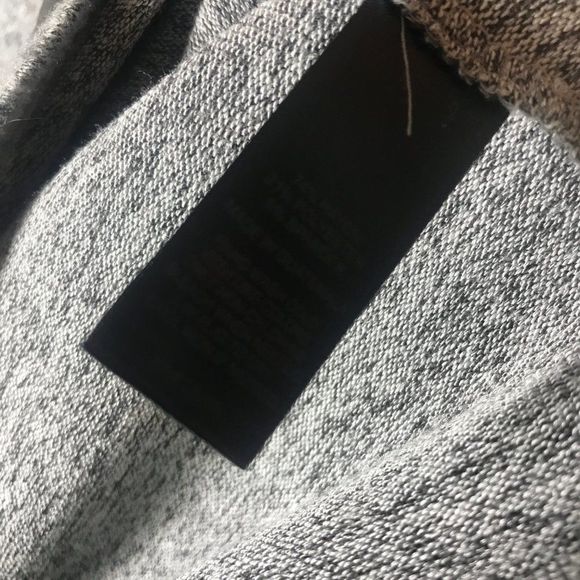 EXPRESS Mock Neck Marle Cozy Knit Sweater Dress In Grey Size XS - Picture 4 of 6